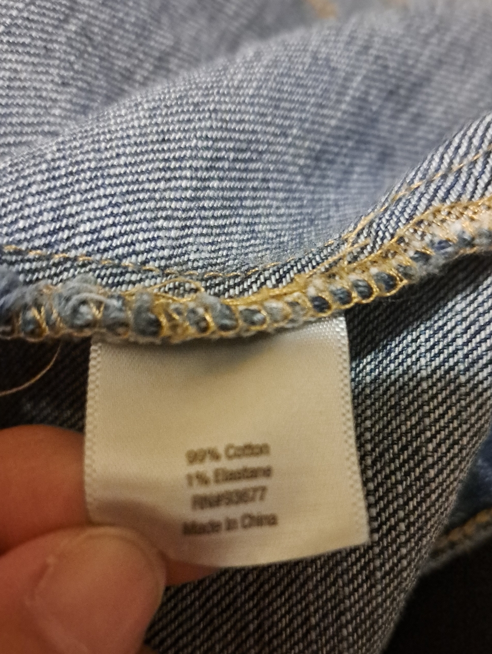 A.N.A. Classic Women's Denim Jacket - Blue - Picture 7 of 10